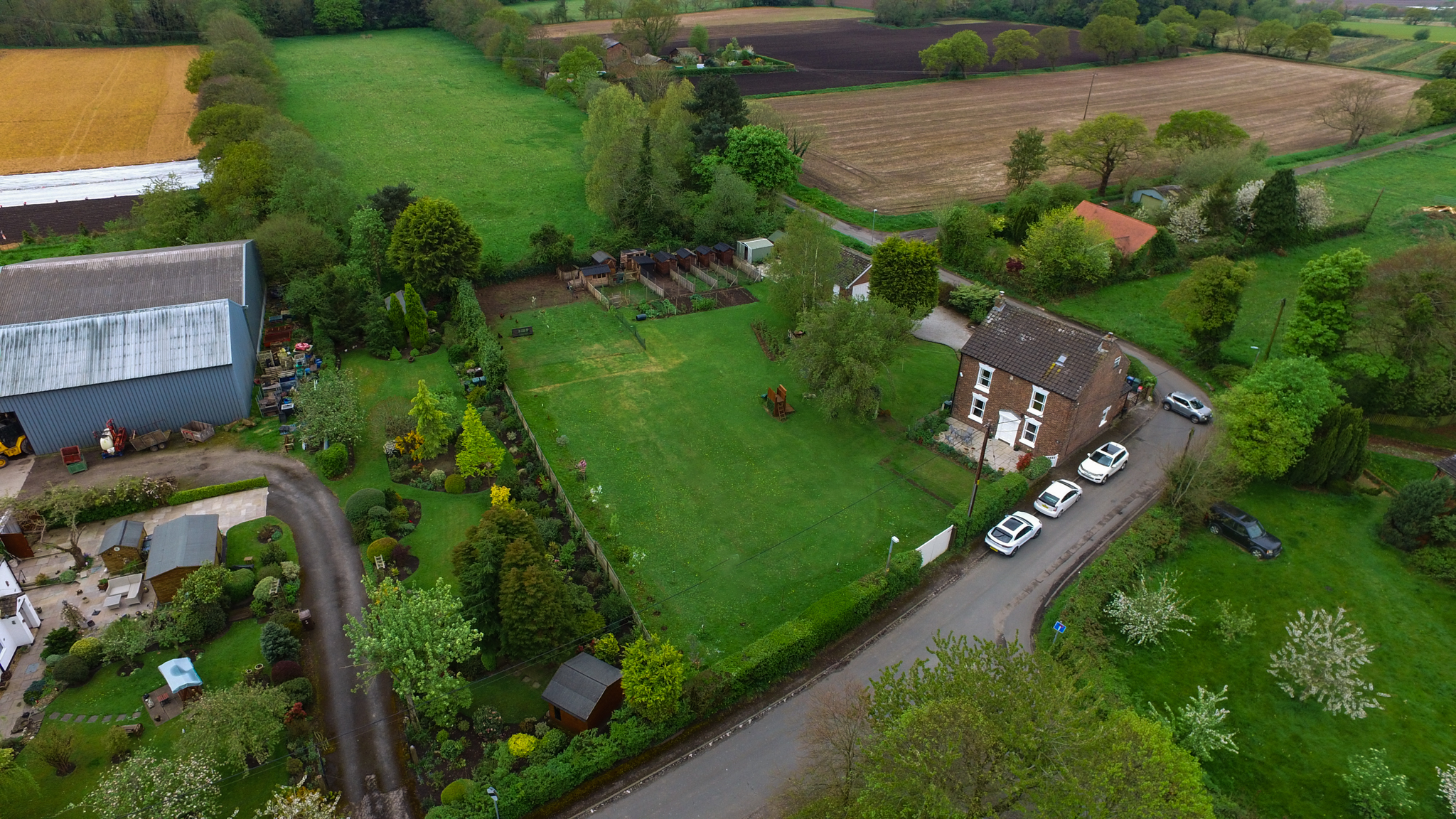 Drone shot