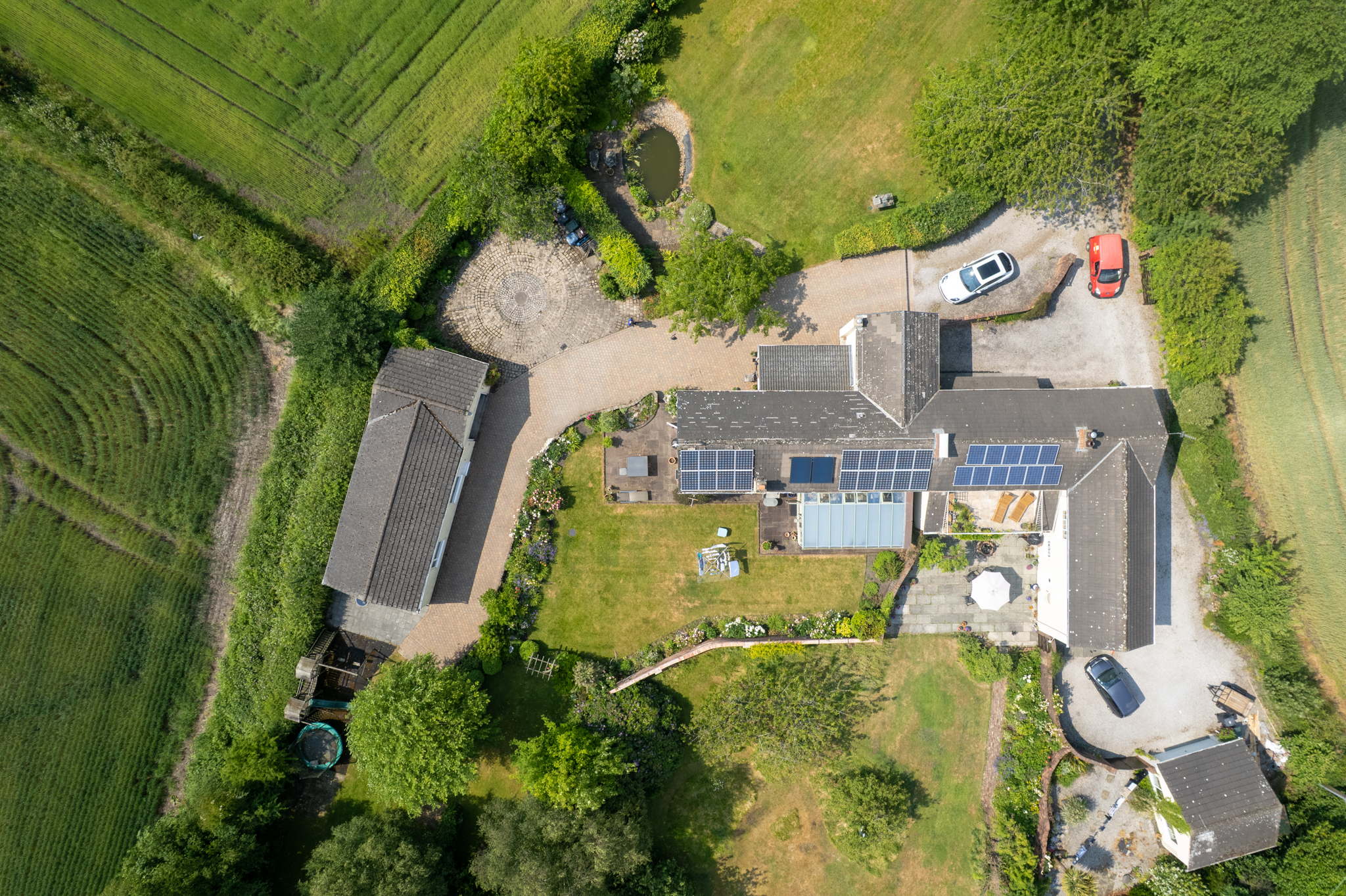 Drone shot