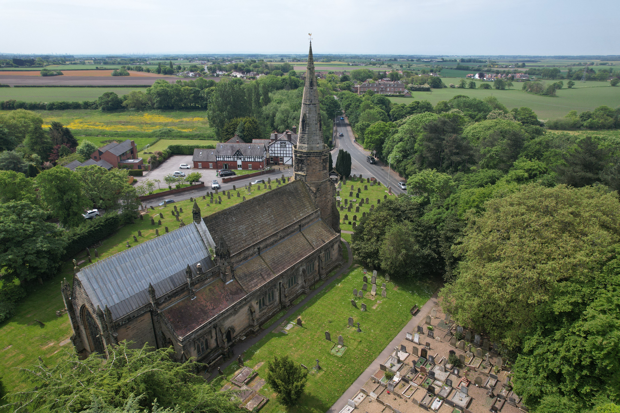 Drone shot